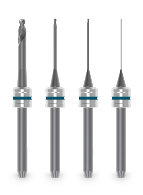 Amann Girrbach Roto RFID Sintron - Blue - 3 mm shaft