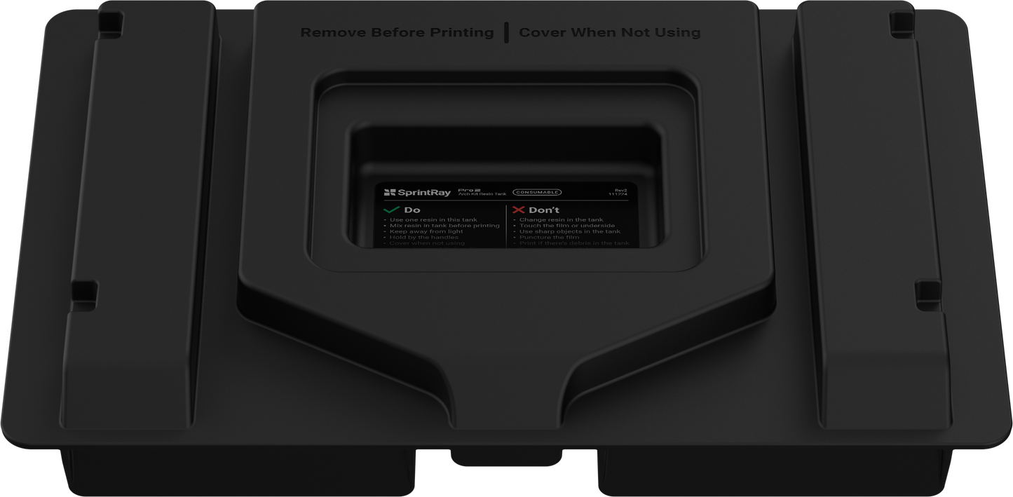 SprintRay Pro 2 Arch Kit Lid