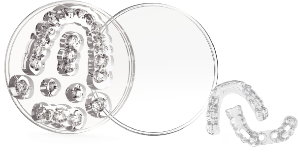 Aidite® PMMA Transparent Disc, Monochromatic | Clear