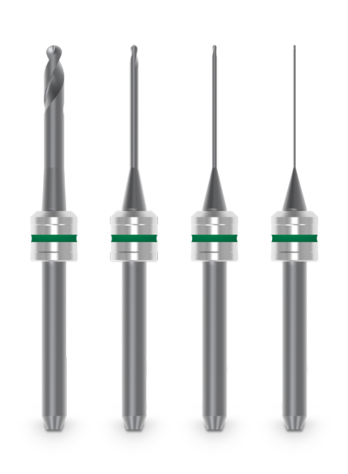 Amann Girrbach Roto RFID Green (3mm Shank)