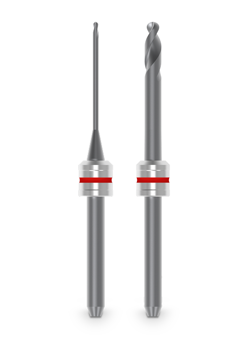 Amann Girrbach ROTO RFID WAX Denture Red - 3 mm shaft