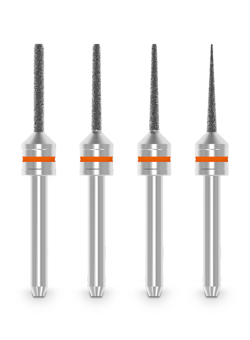 Amann Girrbach Diamond Roto RFID Orange (3mm Shank)