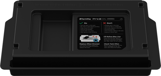 SprintRay Pro 2 Resin Tank Lid