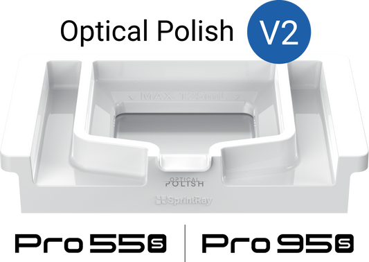 SprintRay Pro S Arch Kit Resin Tank with Optical Polish V2