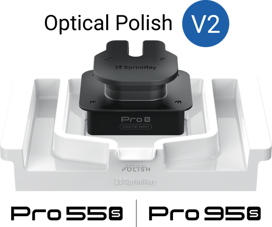 SprintRay Pro S Arch Kit Platform + Tank with Optical Polish Bundle V2